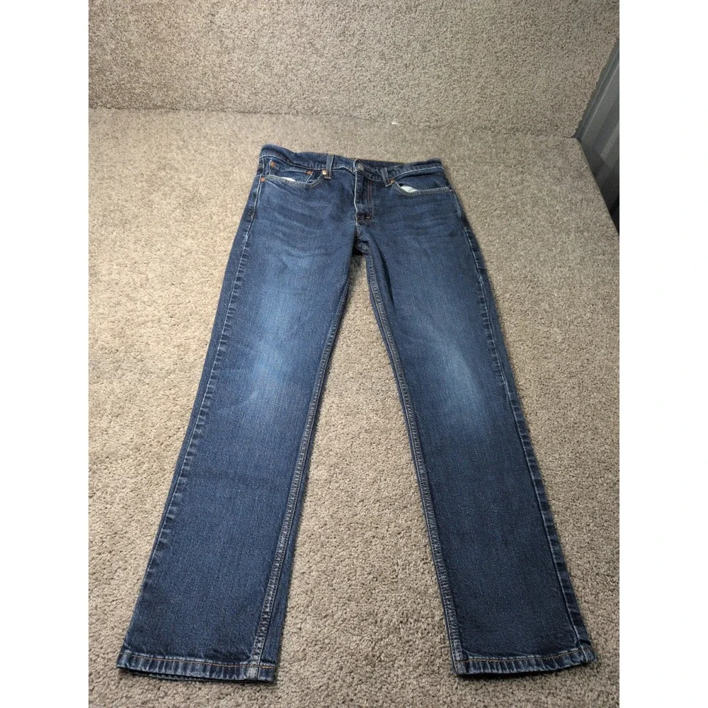 Levis 511 Slim Fit Mens‎ Jeans 34x30 Dark Wash Blue Denim 04511-4534